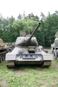 Tank T34 Stock Photos