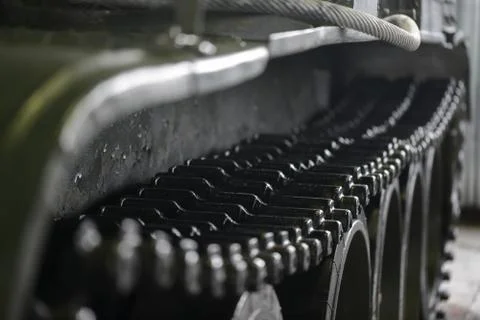 Tank track 스톡 사진