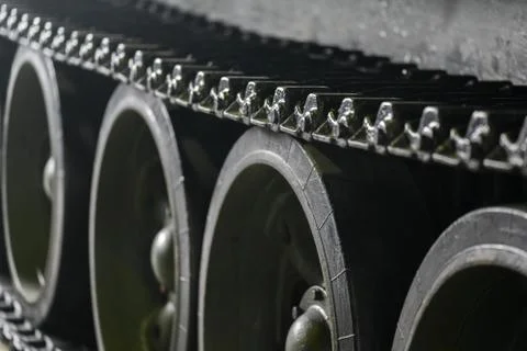Tank track Stock Photos