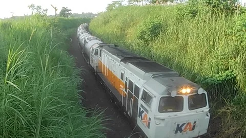 Tank train Stock Footage 172005464