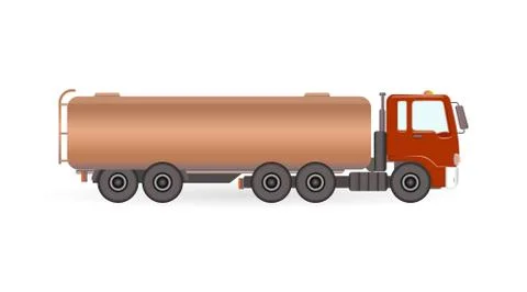 Tank truck Stock Illustration