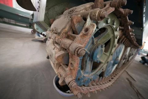 Tank wheel Stock Photos