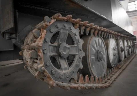 Tank wheel Stock Photos