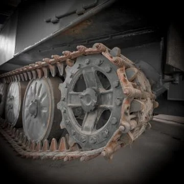 Tank wheel Stock Photos