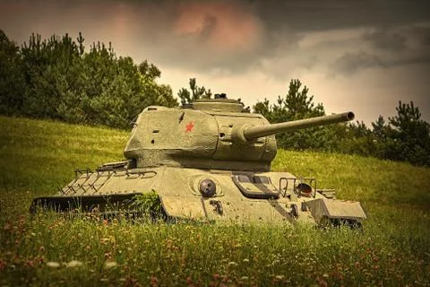 Tank of World War 2 Stock Photos