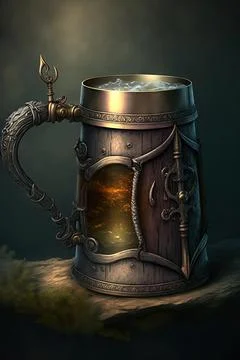 Tankard of sobriety Stock Illustration