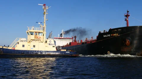 Tanker Baltic Force Stock Footage 62057780