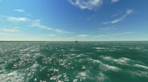 Tanker in the ocean Video stock 21330715