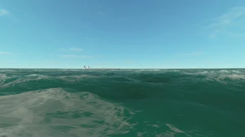 Tanker in the sea Stock Footage 21472519