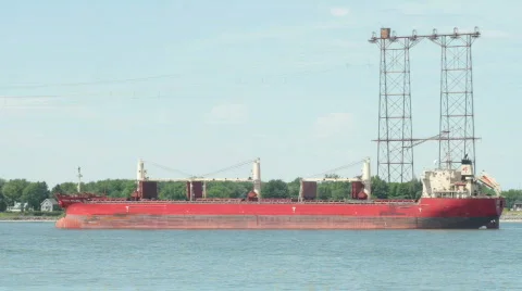 Tanker ship (infrastructure) 1 Stock Footage 727434