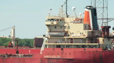 Tanker ship (infrastructure) 10 Stock Footage 729133
