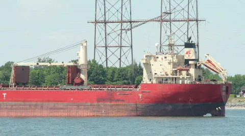 Tanker ship (infrastructure) 20 Stock Footage 727780