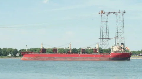 Tanker ship (infrastructure) 9 Stock Footage 727486
