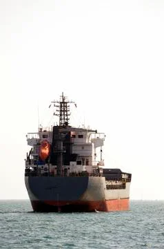 Tanker on standby Stock Photos