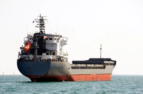 Tanker on standby Fotos de archivo