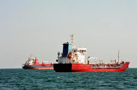 Tanker on standby Stock Photos
