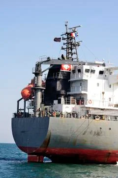 Tanker on standby Stock Photos