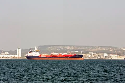 Tanker on standby Stock Photos