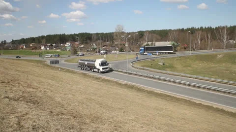 Tanker trailer Stock Footage 23196144