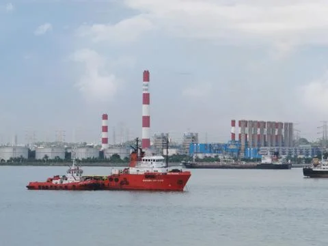 Tankers ship Stockfoto's