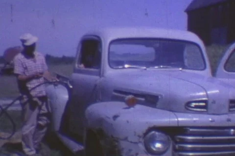 TANKING UP Stock Footage 112867