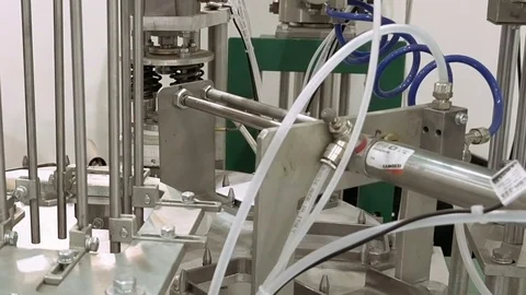 Tanks and containers with tubes and valves Stock-Footage 72115208