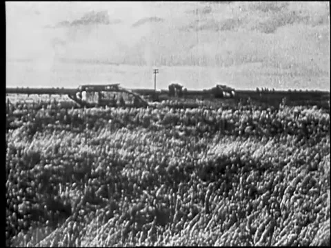 Tanks And Troops Advancing - World War 1 Stock Footage 41605358