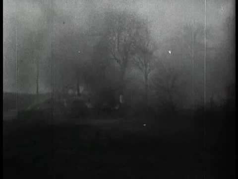 Tanks fire flamethrowers and captured German artillery is used in combat, on the Stock Footage
