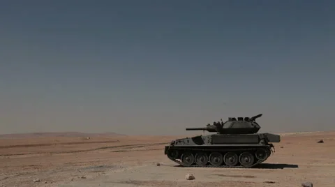 Tanks fired live ammunition Stock Footage 59506644