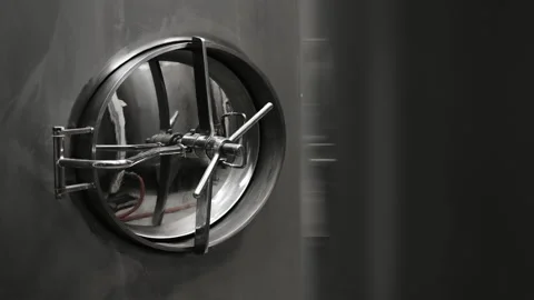 Tanks for storing raw materials. Video stock 290914240