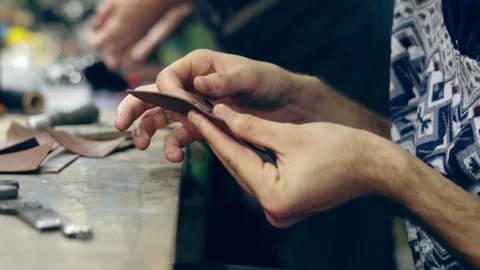 Tanner at work Stock Footage 103088146