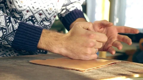 Tanner at work Stock Footage 110222294