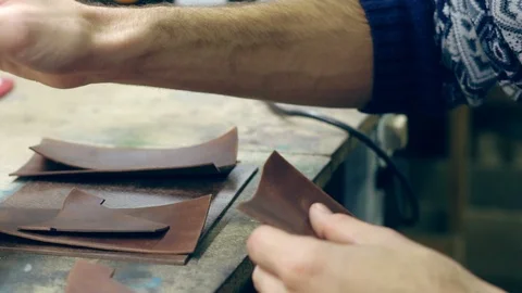 Tanner at work in the Studio Stock Footage 115564670