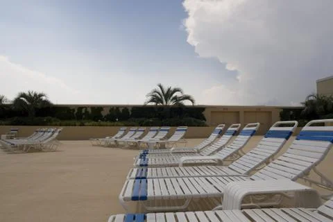 Tanning deck Stock Photos