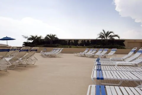 Tanning deck Stock Photos