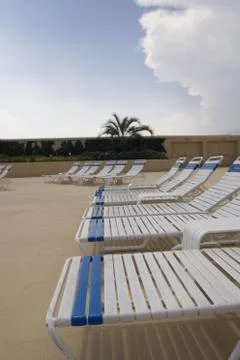 Tanning deck Stock Photos