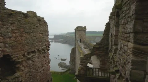 Tantallon Castle Stock Footage 56907087