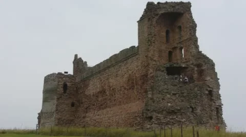 Tantallon Castle Stock Footage 56907253