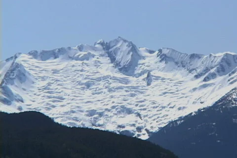 Tantalus Glacier peak Stock Footage 239622