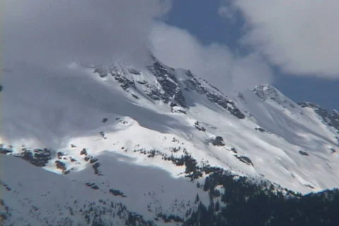 Tantalus Range Pan CU Stock Footage 239831