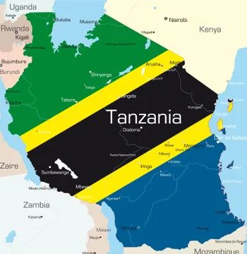 Tanzania Stock Illustration