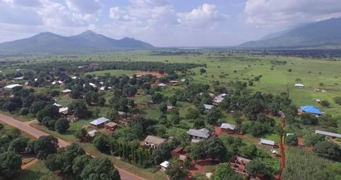 Tanzania Village Stock Footage