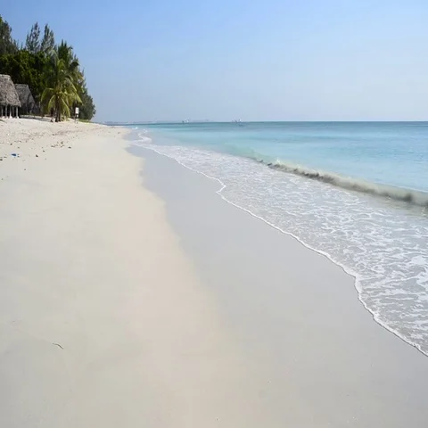 Tanzania White Beach Stock Footage 69519296