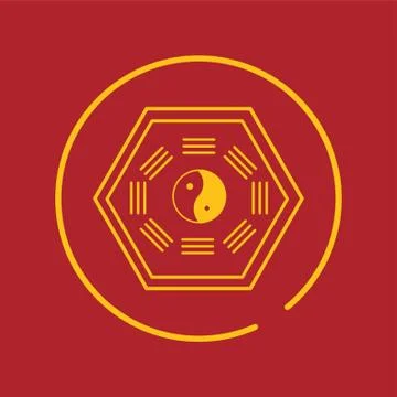Tao Compass Stock Illustration
