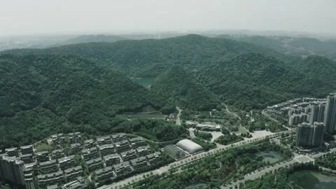 Taohua Mountain in Changsha Stock Footage 166014620