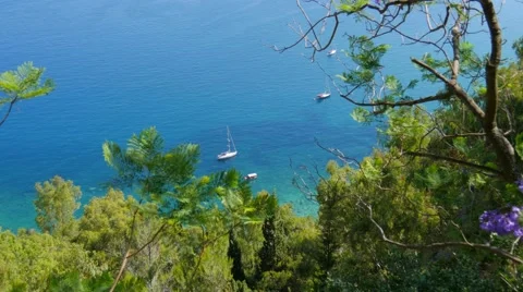 Taormina 4K Static Shot Stock Footage 60982720