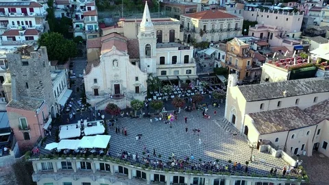 Taormina Video stock 127358730