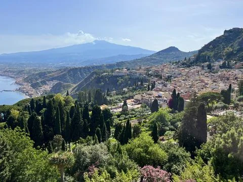 Taormina Foto stock