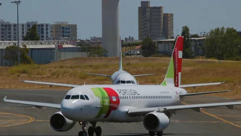TAP aircrafts Stock Footage 232623609