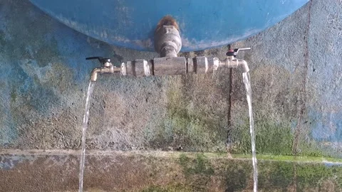 Tap and running water Stock Footage 308421070